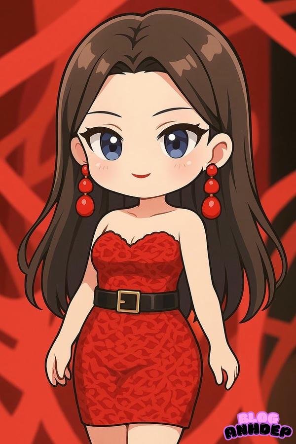 chibi rose tạo ở gpt