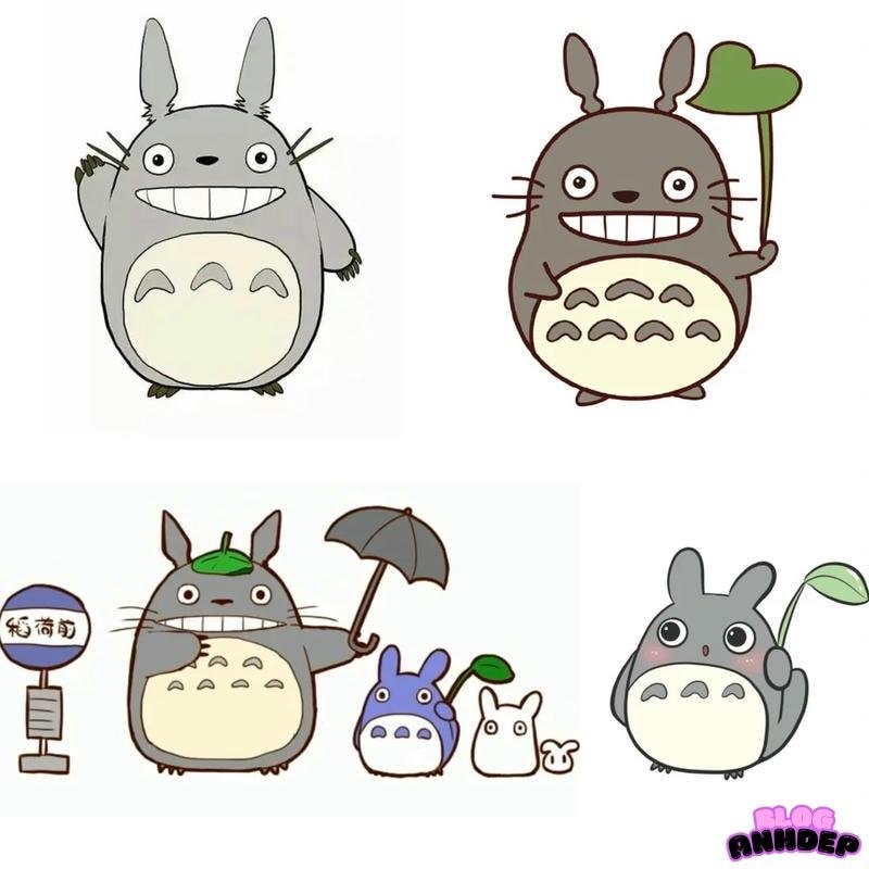 chibi totoro đội