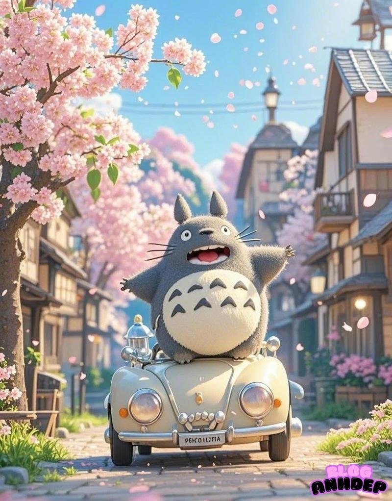 chibi totoro kạc quan