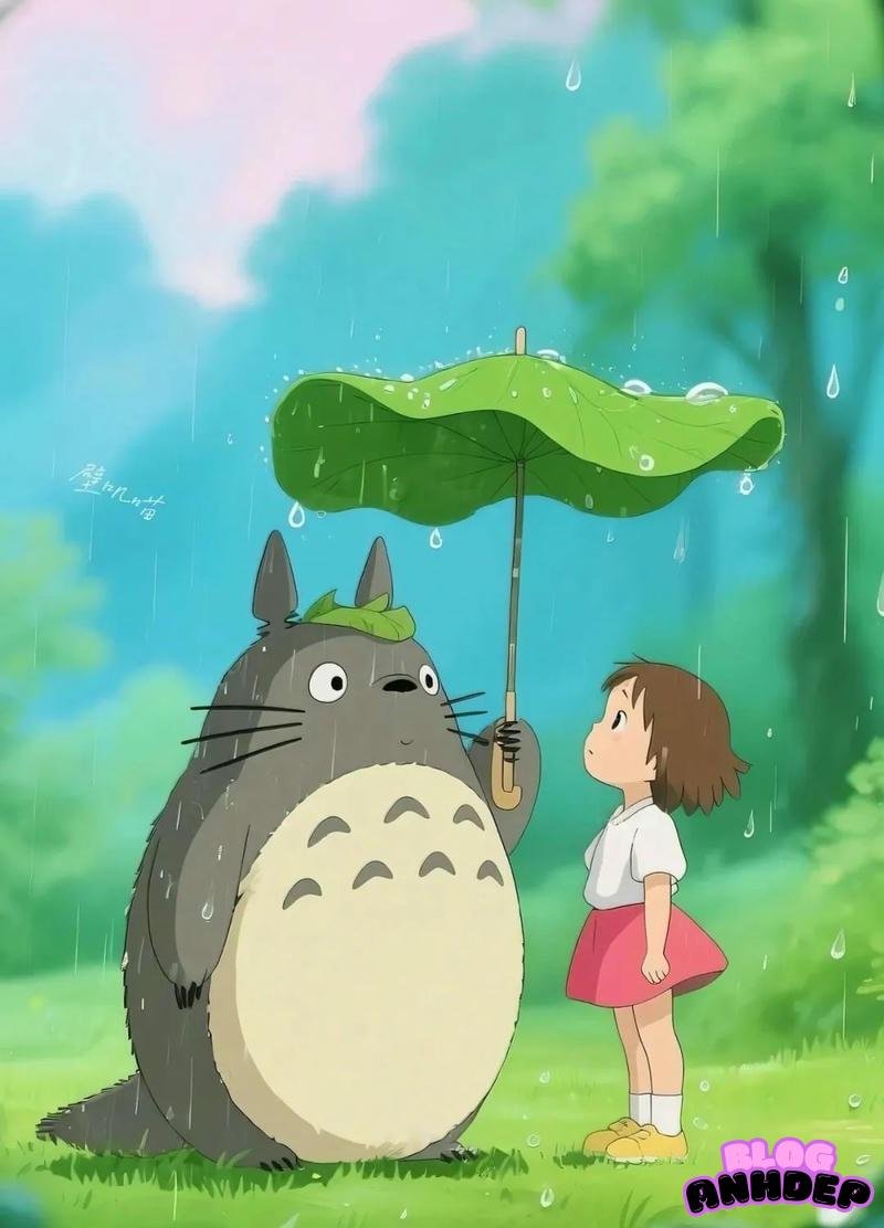 chibi totoro lamp