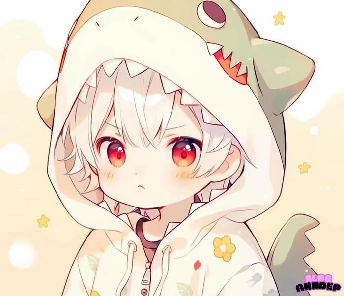 chibi trắng cá sấu