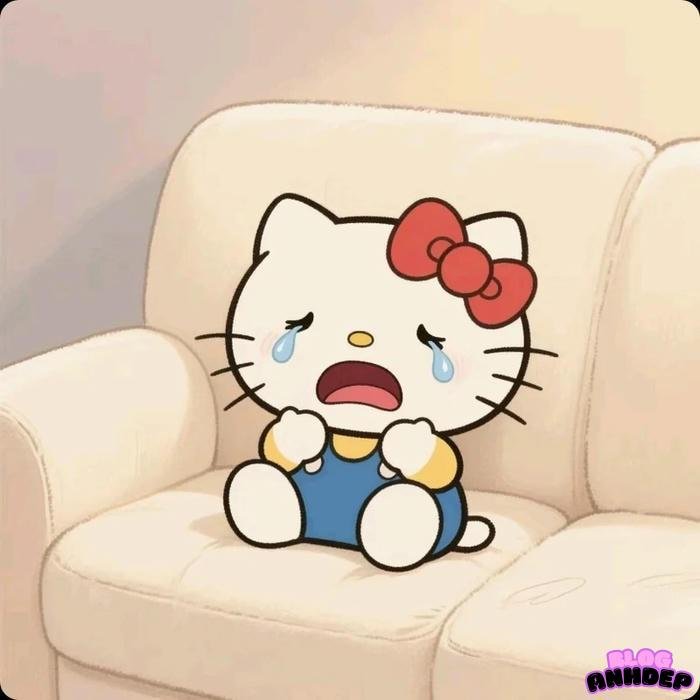 chibi trắng hellokitty