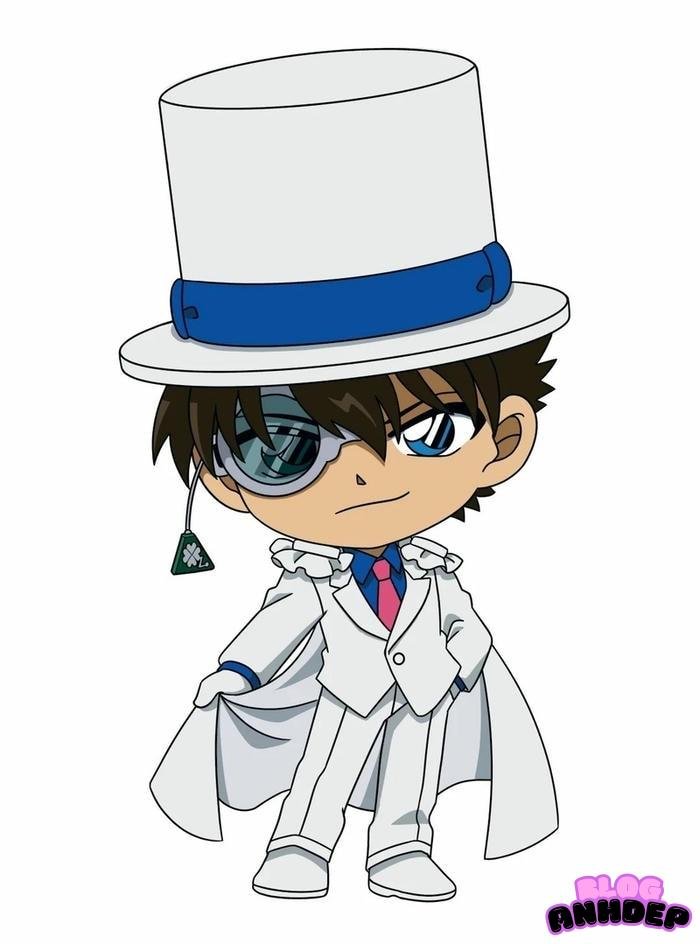 chibi trắng hoạt hình