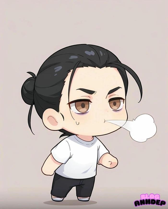 chibi trắng trong diệt quỷ