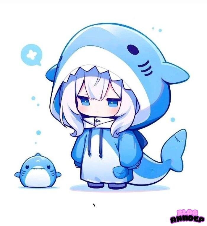 chibi việt nam cá mập