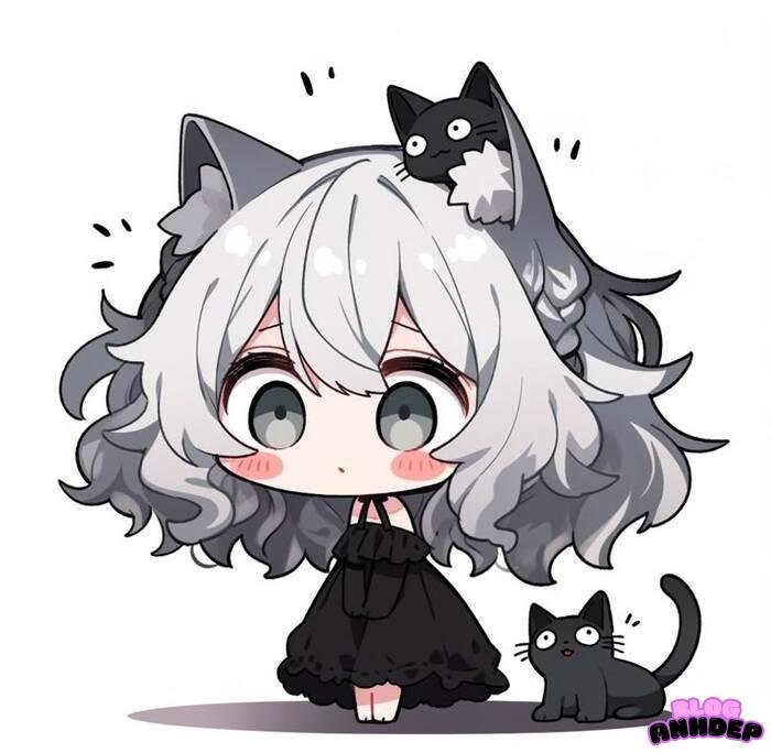 chibi việt nam tóc tắng