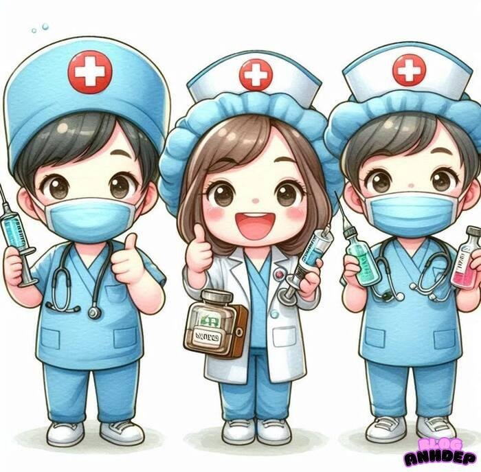 chibi việt nam y tá