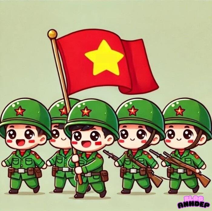 chibi việt nam yêu nước