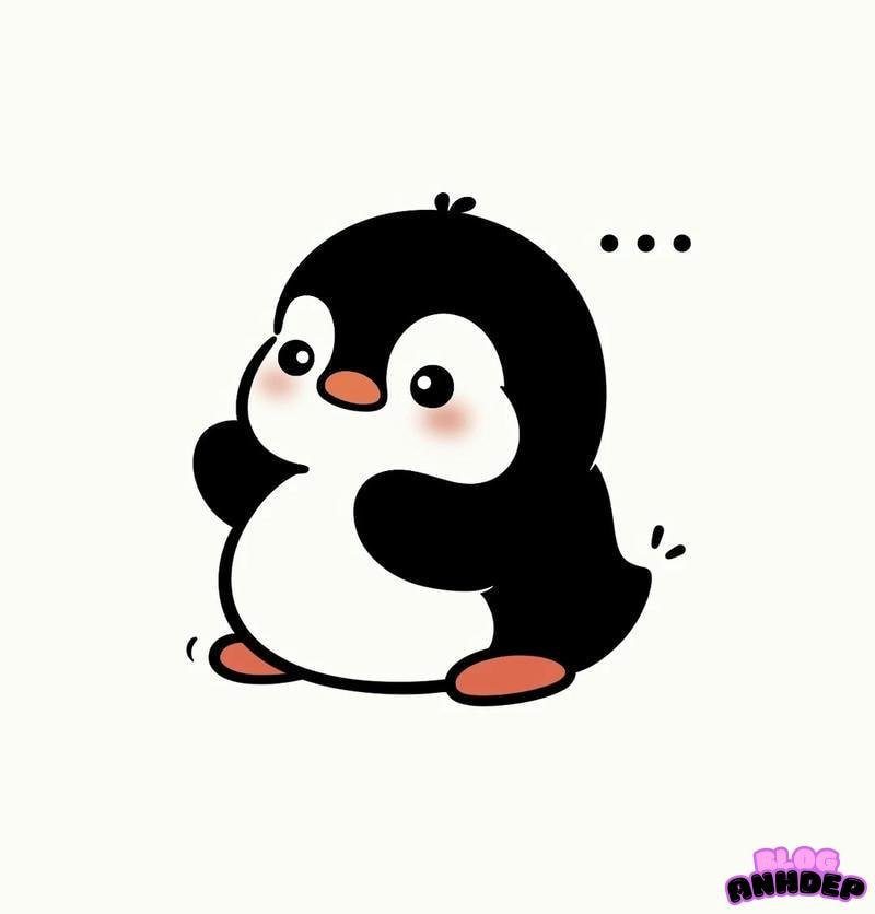 chim cánh cụt chibi full hd