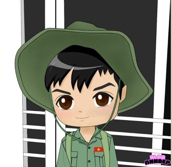 chú bồ đội được vé chibi việt nam