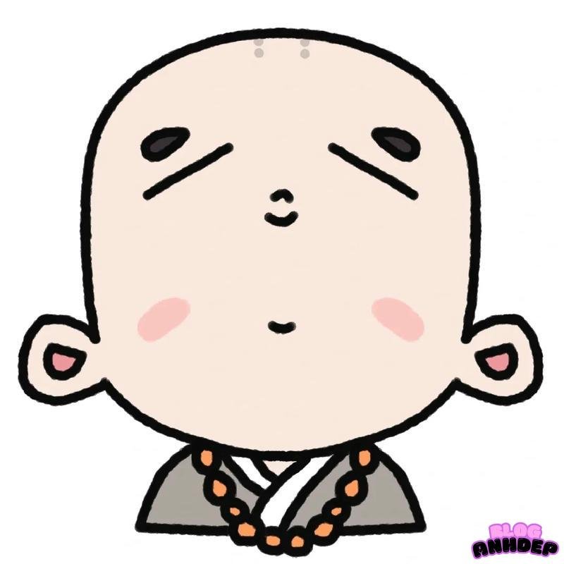 chú tiểu chibi đầu to