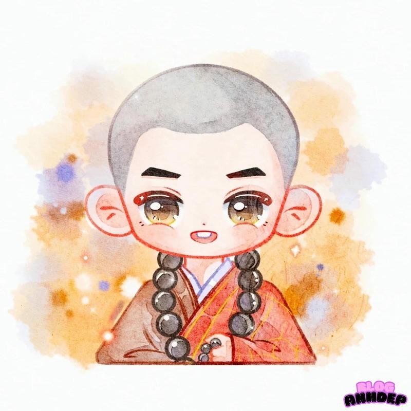 chú tiểu chibi đẹp trai