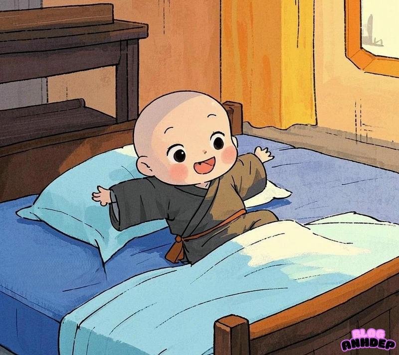 chú tiểu chibi thưc sdaayj