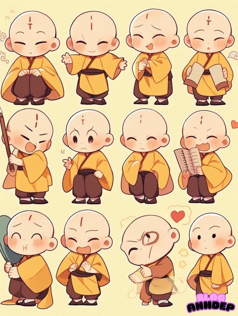 chú tiểu chibi