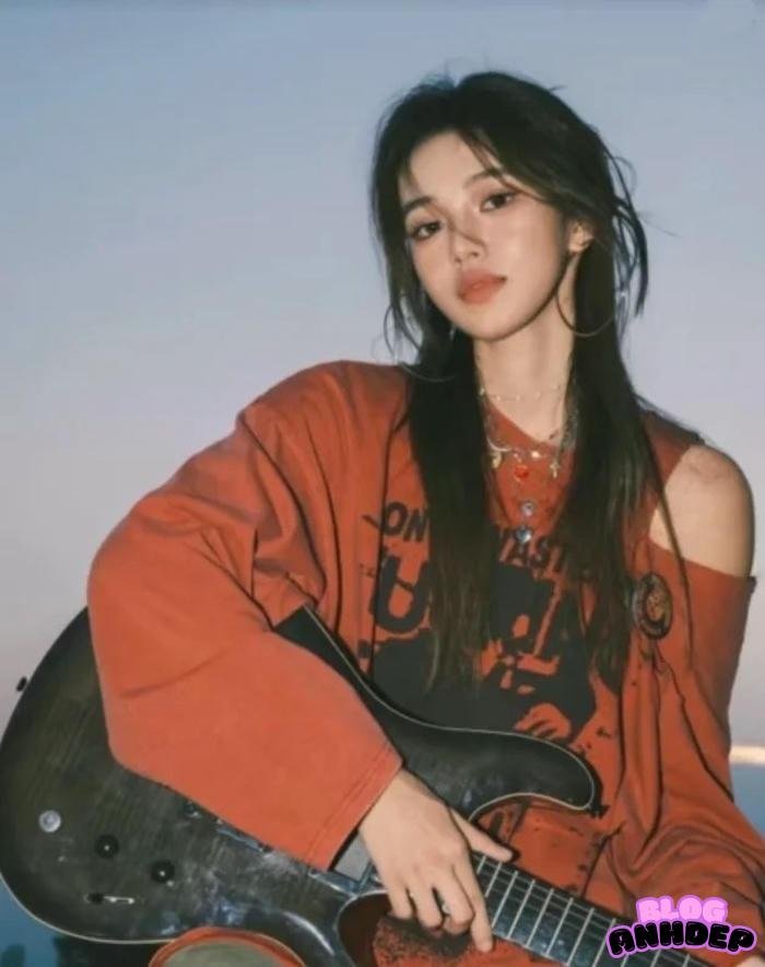 con gái làm avatar âm nhạc