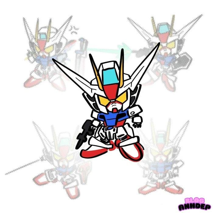 con hàng chibi gundam