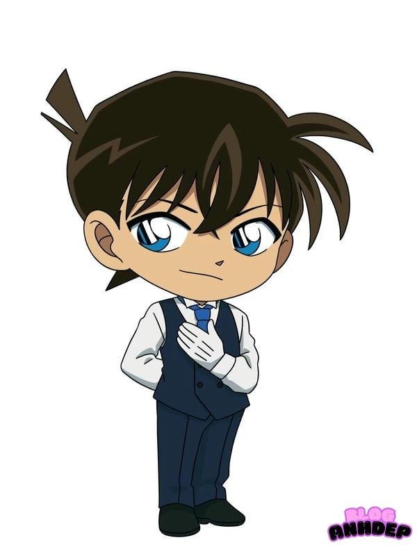 conan chibi dễ vẽ