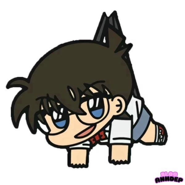 conan chibi đeo kính