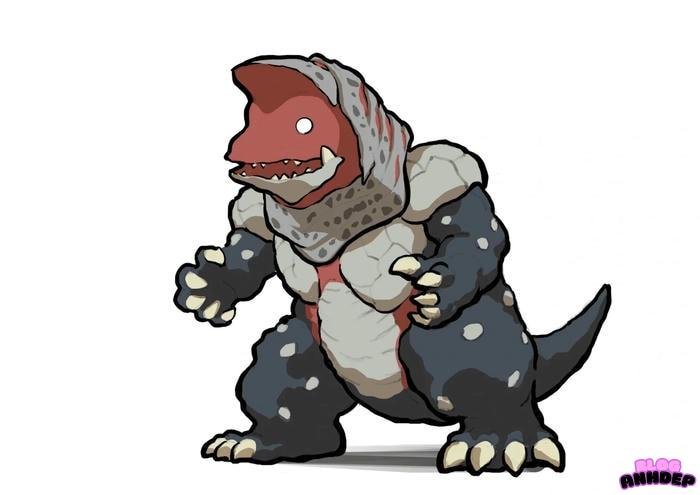 godzilla vs kong chibi