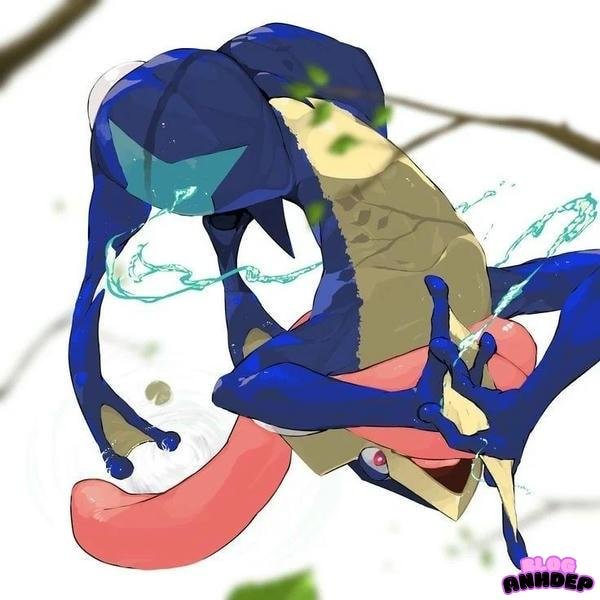 greninja pokemon hệ nước