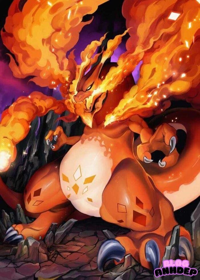 hình ảnh Charizard ngầu