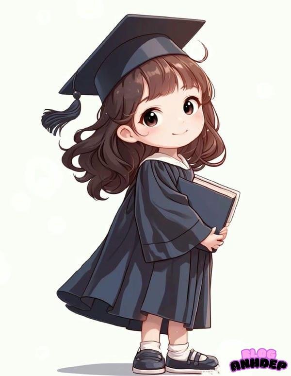 hình ảnh chibi nữ cute đơn giản