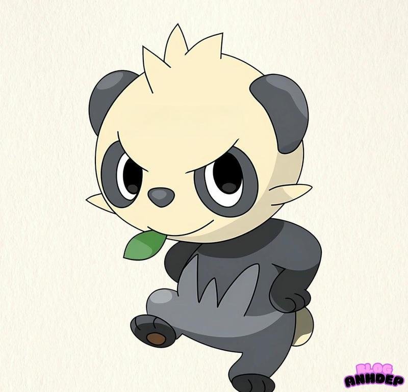 hình ảnh chibi panda