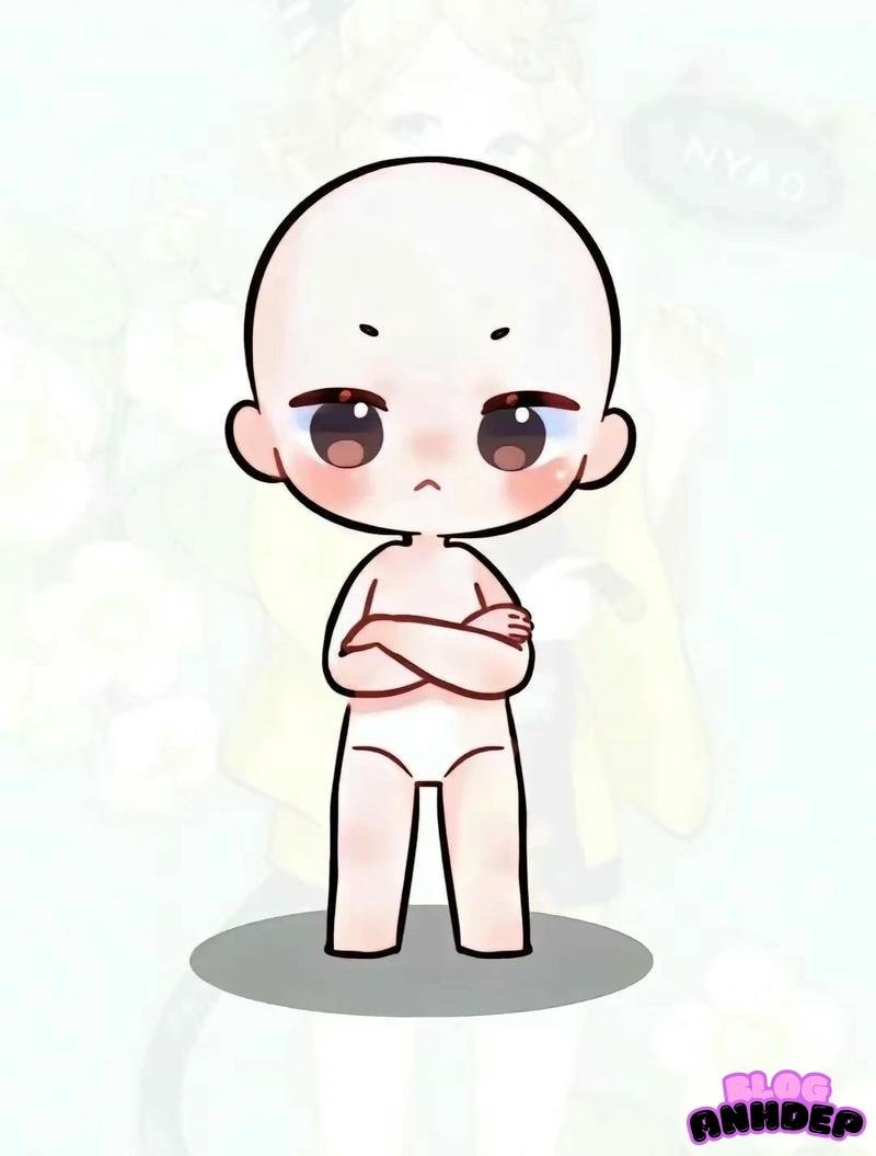 hinh anh chibi pose