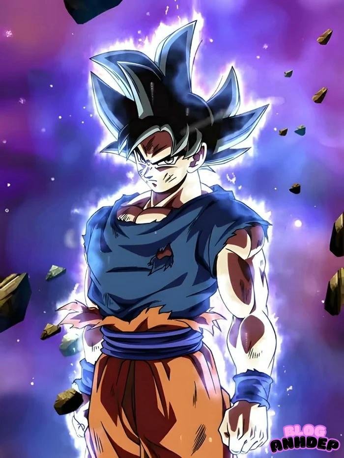 hình ảnh songoku bản năng vô cực