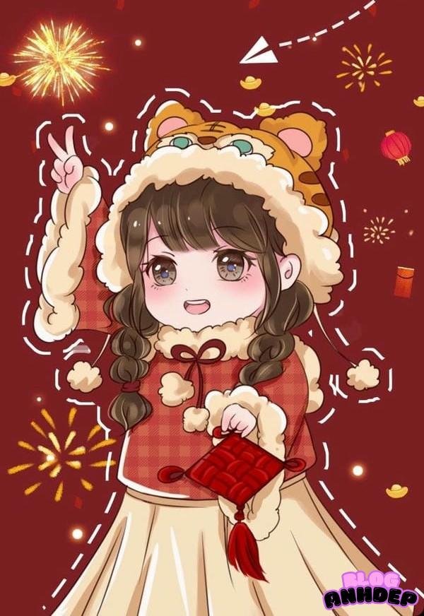 hình ảnh tết cute