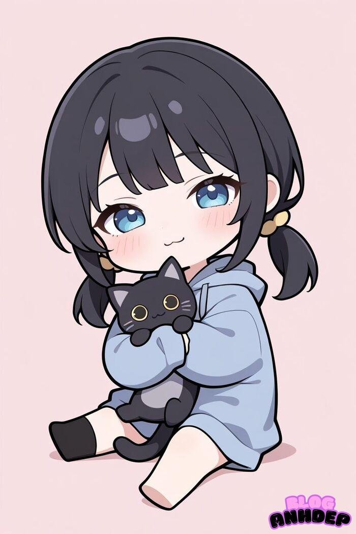 hình anime chibi girl cute đẹp