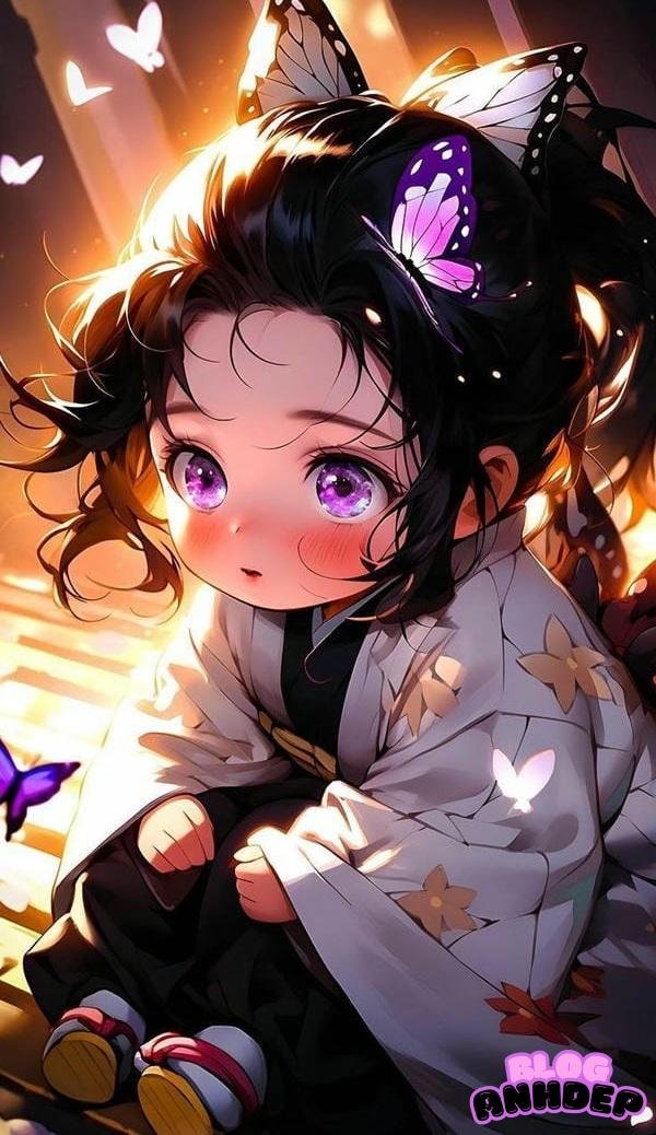 hình anime nữ chibi