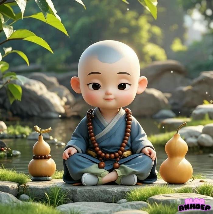 hình avatar chú tiểu