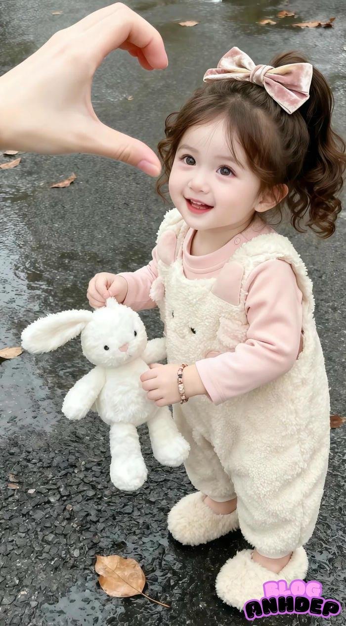 hình avatar em bé đẹp