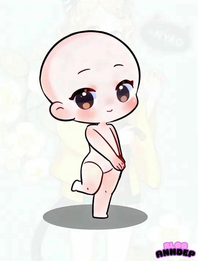 hinh chibi poses