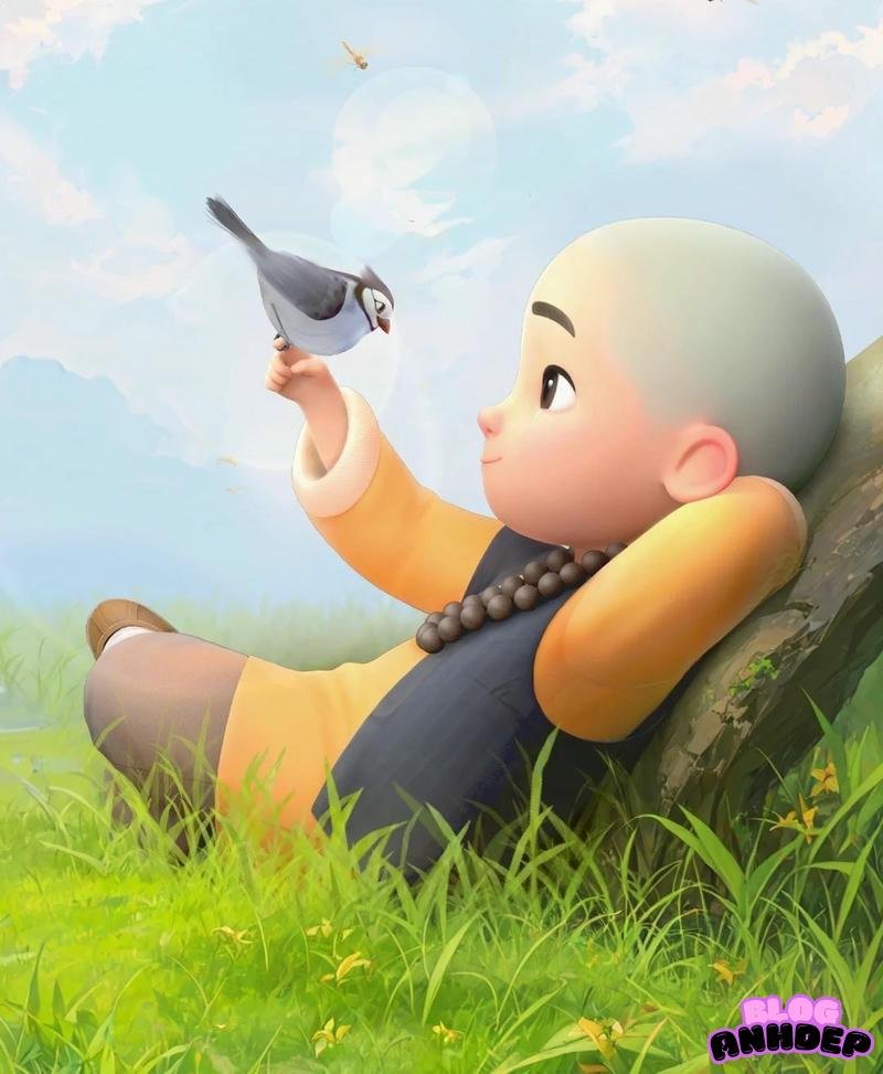 hình chú tiểu chibi