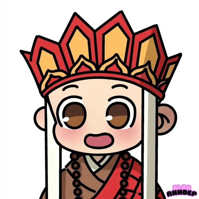 hình chú tiểu cười