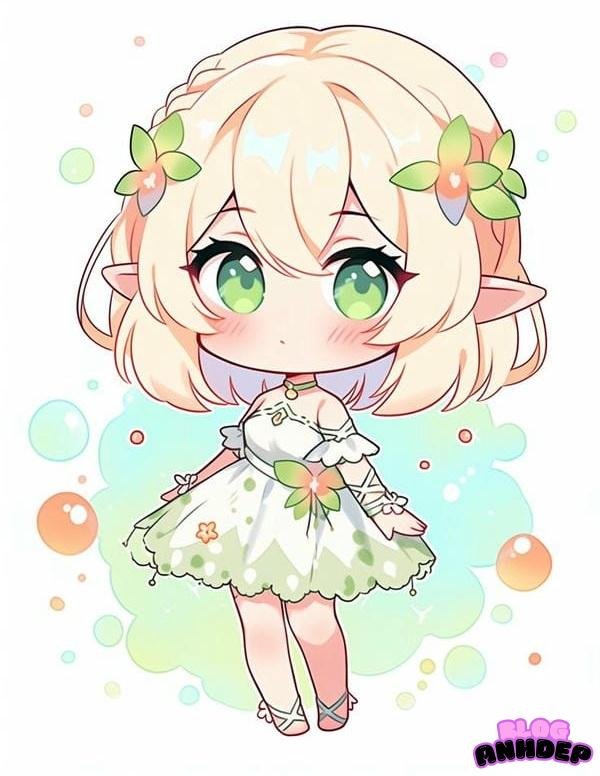 hình cute chibi nữ