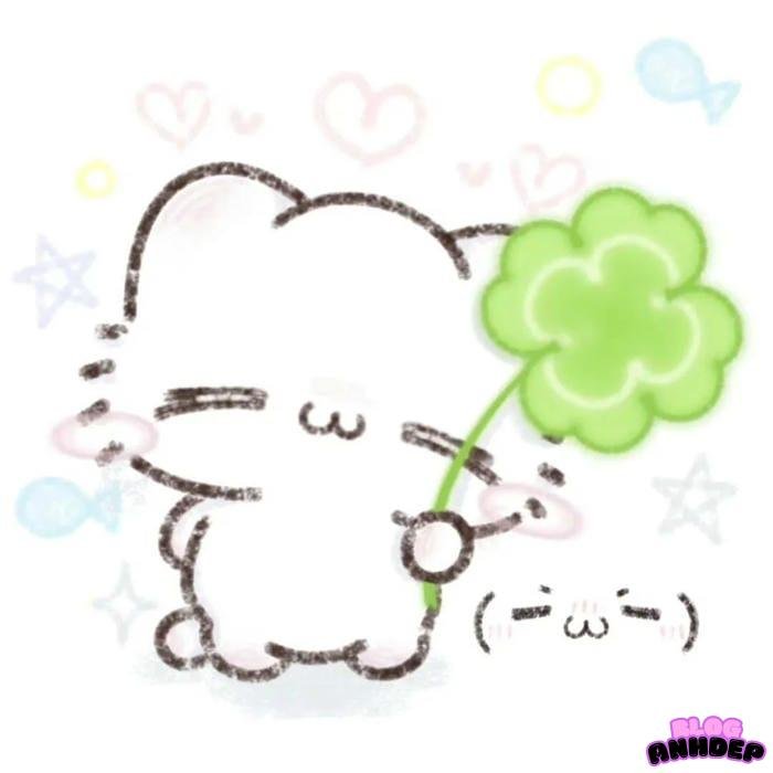 hình đại diện cỏ 4 lá nhỏ