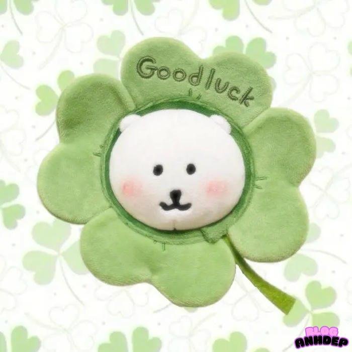 hình đại diện cỏ 4 lá tươi mát