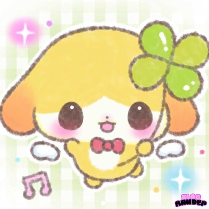 hình đại diện cỏ 4 lá xanh mướt