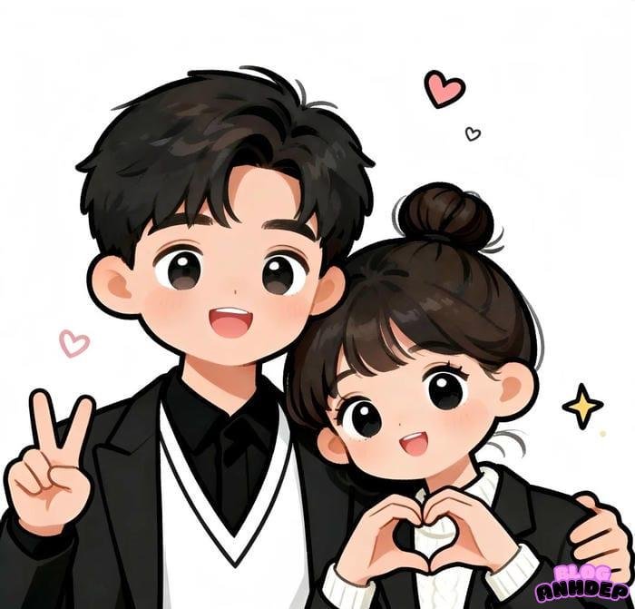 hình đại diện couple cute