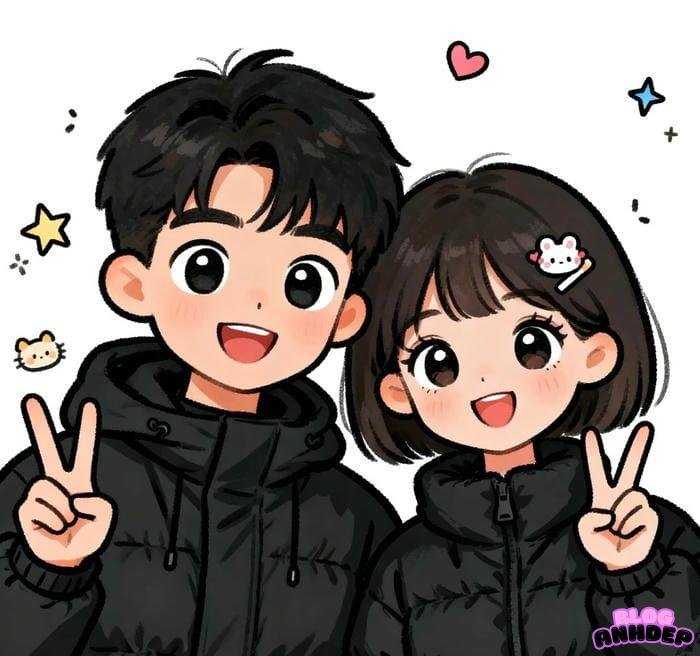 hình đại diện couple đáng yêu