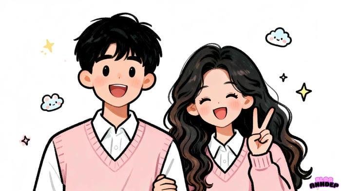 hình đại diện couple hiện đại