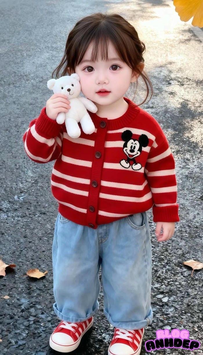 hình đại diện em bé chất