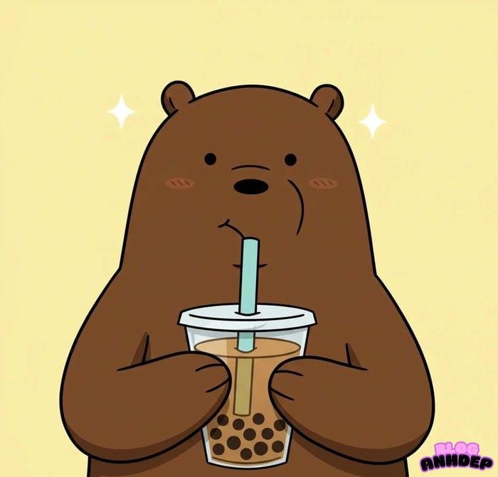 hình đại diện gấu mờ ảo