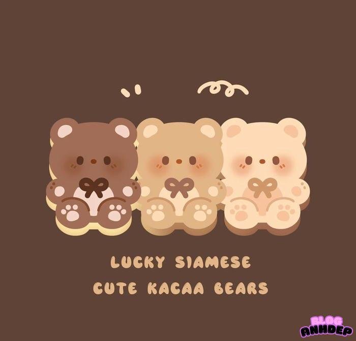 hình đại diện gấu ngọt ngào