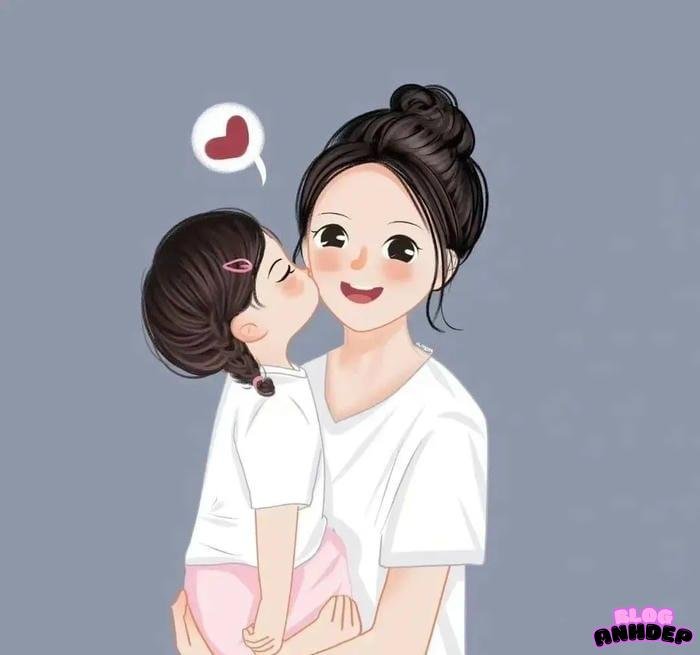 hình đại diện gia đình 2 thế hệ