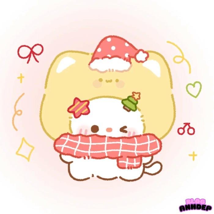 hình đại diện giáng sinh chibi