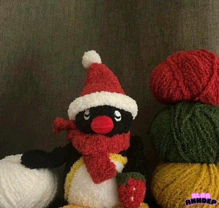 hình đại diện giáng sinh tối giản